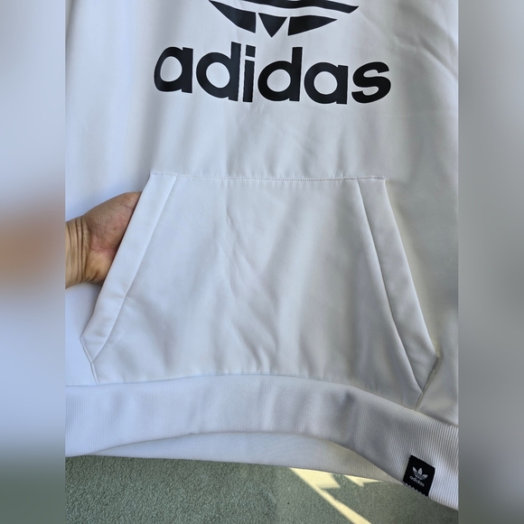 Adidas White Hoodie for Men - Picture 3 of 10